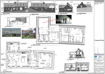 A Group of Barn Conversions