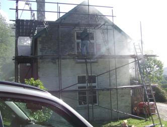 Coach House Design with Extension and Garage